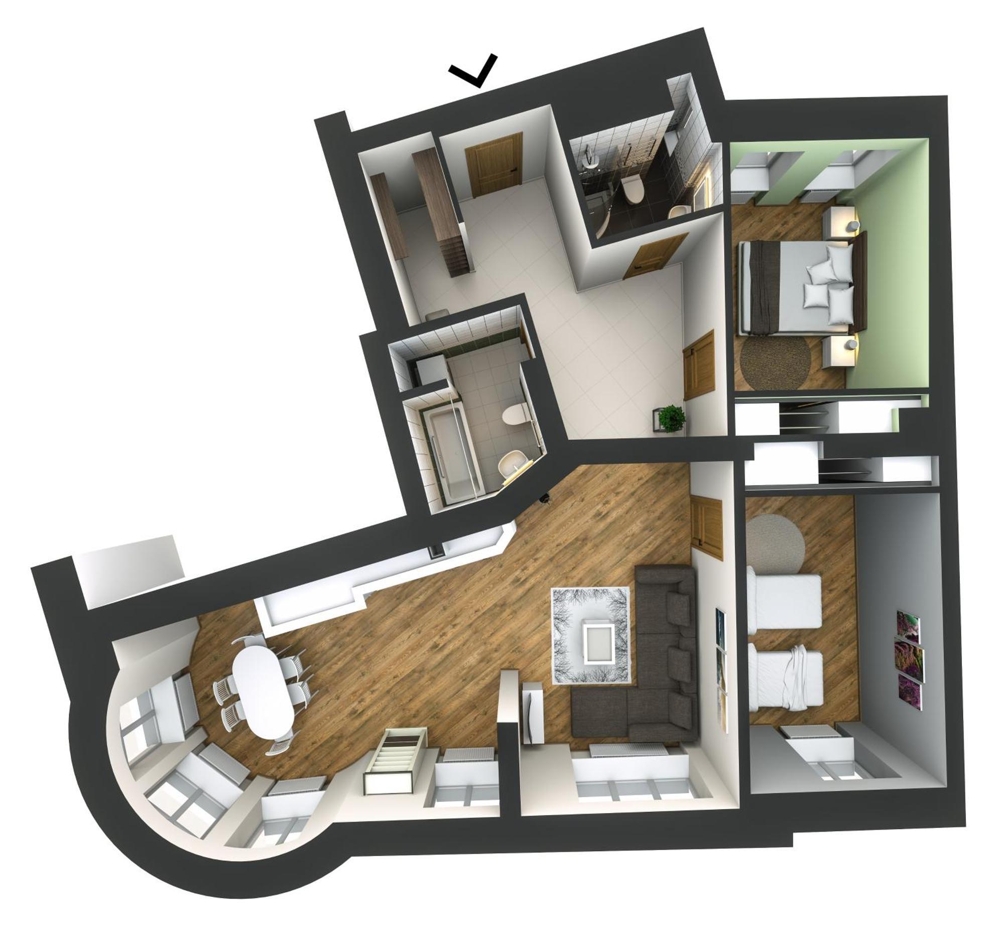 Riga Lux Apartments - Ernesta, Free Parking Rum bild
